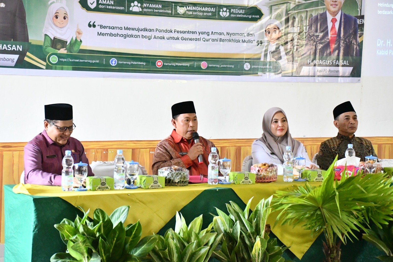 Kanwil Kemenag Sumsel Dorong Seluruh Daerah Wujudkan Pesantren Ramah Anak