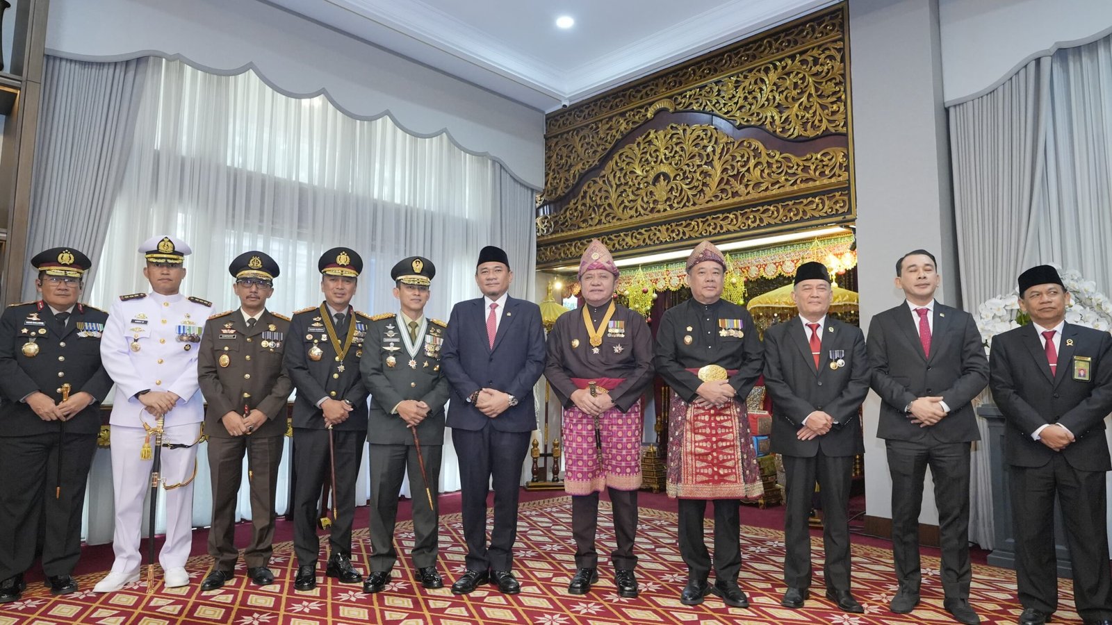 HUT ke-81 RI, Kapolda Sumsel dan Forkopimda Teguhkan Persatuan di Griya Agung