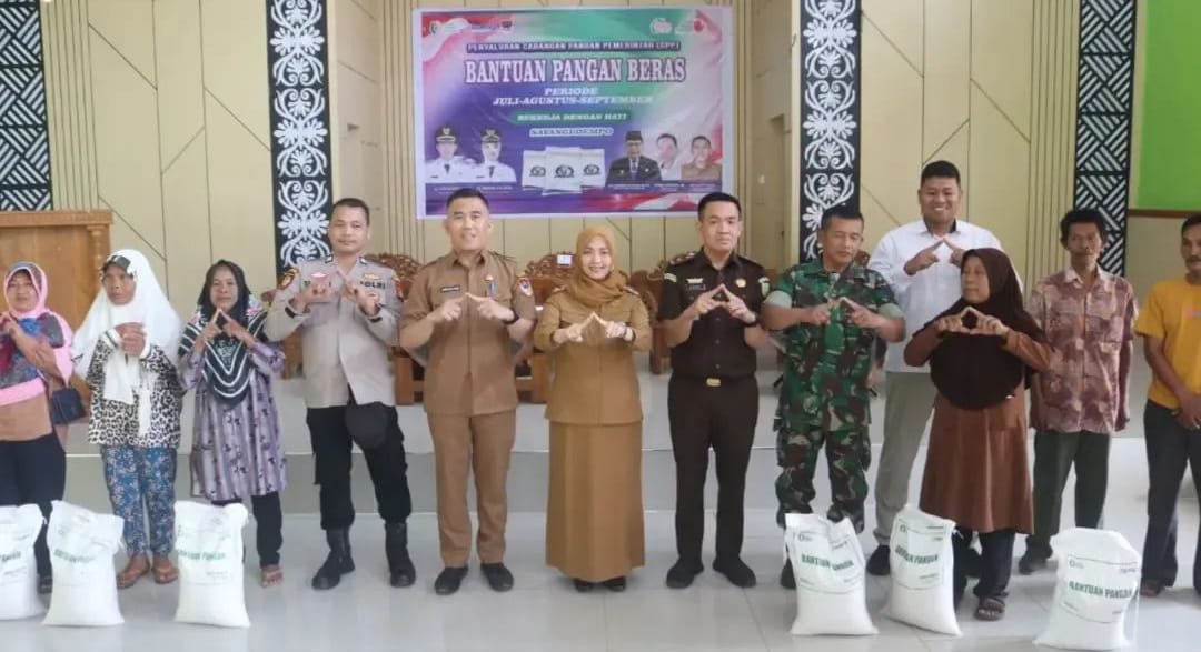 Pemkot Pagaralam Salurkan 513,45 Ton Beras CPP untuk 17.115 Penerima Bantuan Pangan