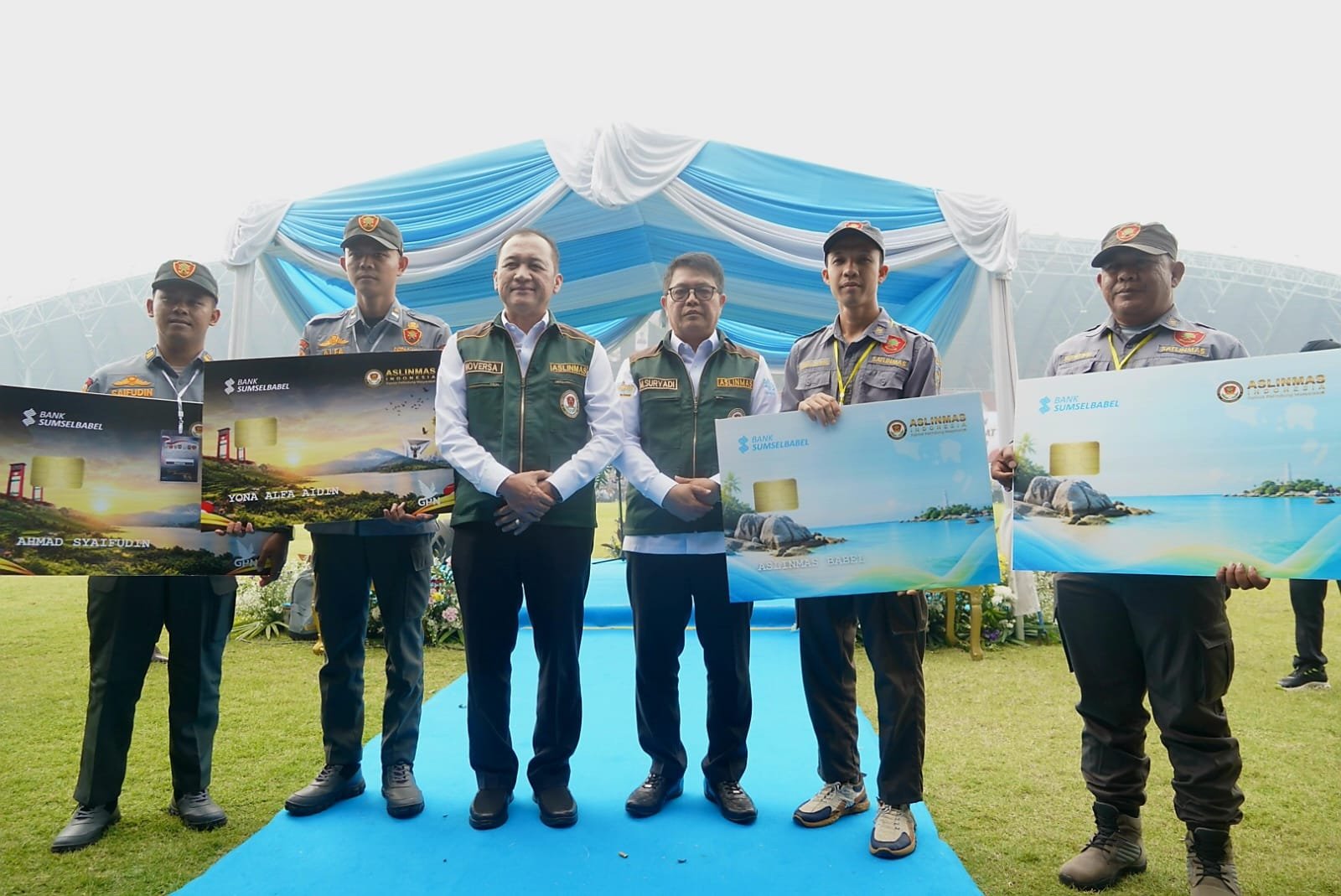 Sinergi untuk Daerah, Bank Sumsel Babel Hadir di Apel Akbar Satlinmas se-Indonesia
