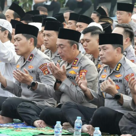 Polda Sumsel Gelar Salat Istisqo, Ikhtiar Bersama Hadapi Kemarau dan Ancaman Karhutla