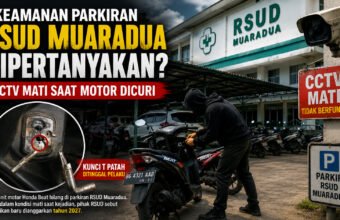 Keamanan Parkiran RSUD Muaradua Dipertanyakan? CCTV Mati Saat Motor Dicuri