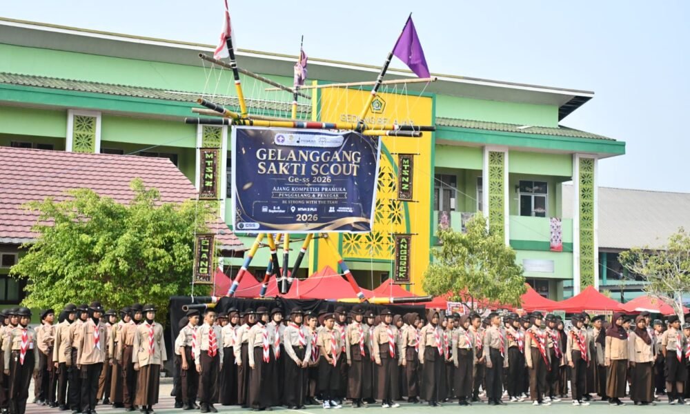 Dibuka Resmi Kakanwil Kemenag, Gelanggang Sakti Scout 2026 Targetkan Lahirkan Pramuka Hebat dan Religius