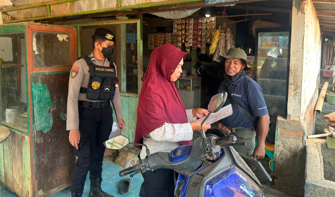 Cegah Kabut Asap, Polres Muara Enim Perkuat Sosialisasi Anti Bakar Lahan