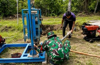 Kodam II/Sriwijaya Kejar Target 500 Sumur Bor, 20 Titik Mulai Dibangun di Tiga Daerah Rawan Karhutla